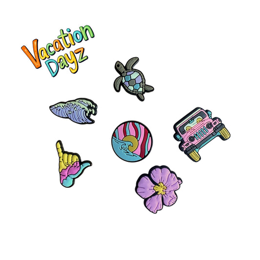 Vaca N' Sunsetz 6 piece charm bundle set