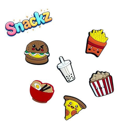Snackz 6 piece charm bundle set