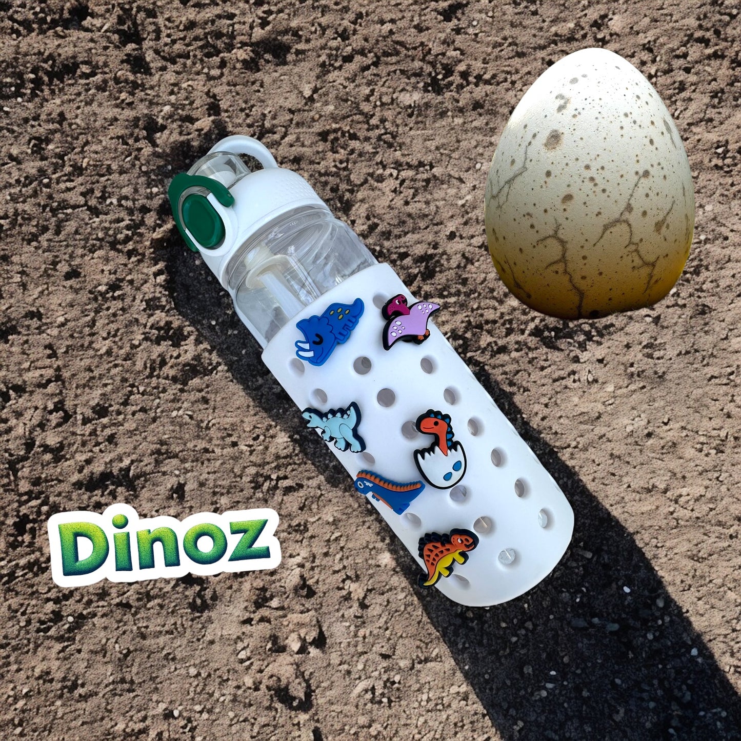 “Dinoz” misc. 6 piece charm bundle set