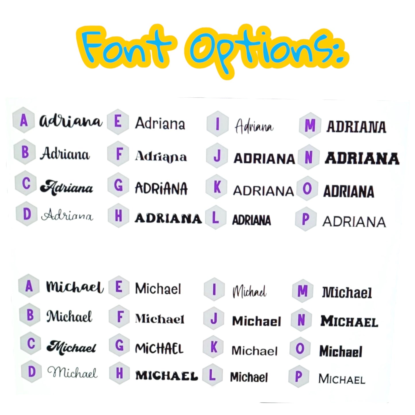 NEW! Acrylic Personalized Name Charm