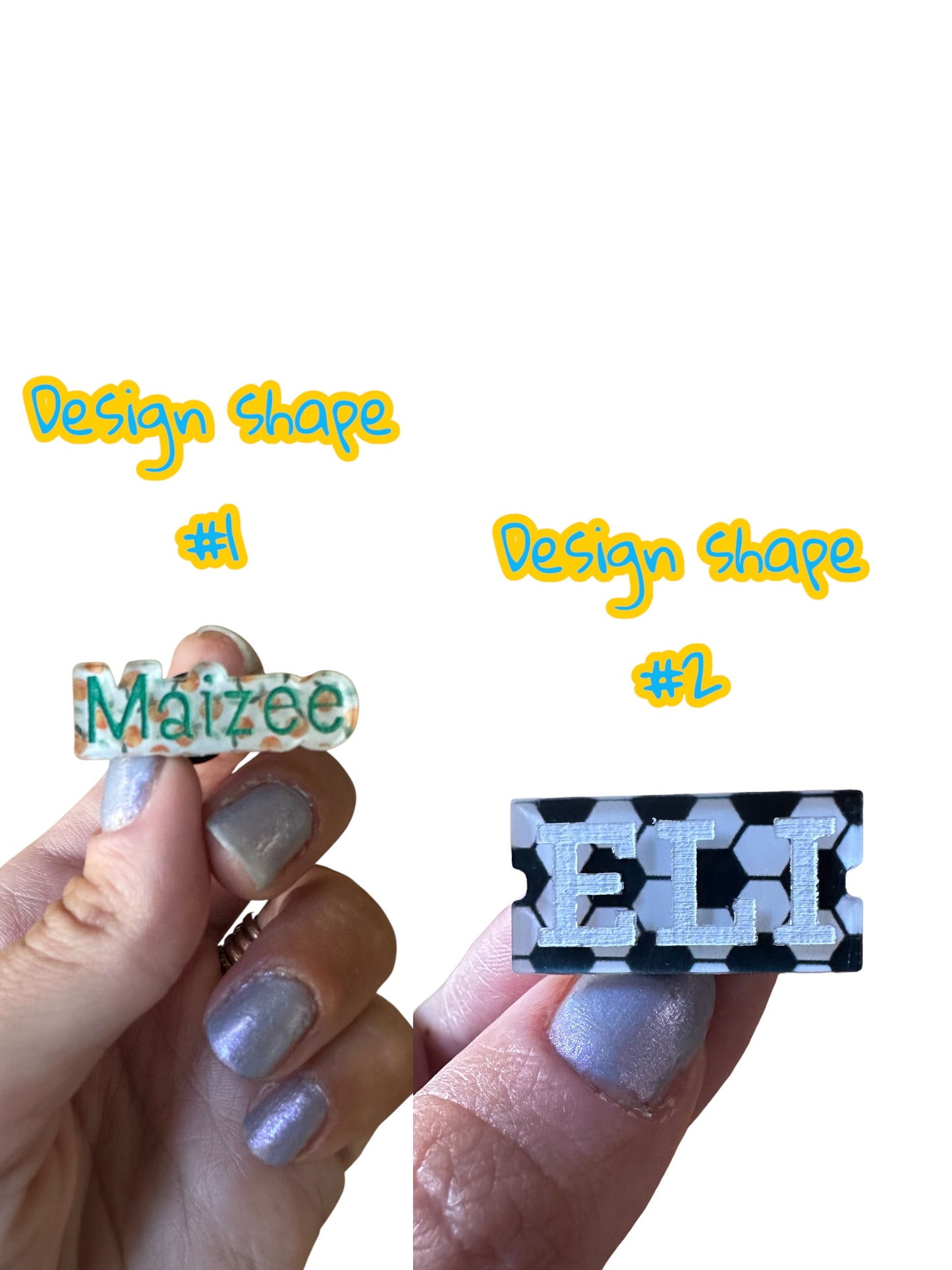 NEW! Acrylic Personalized Name Charm