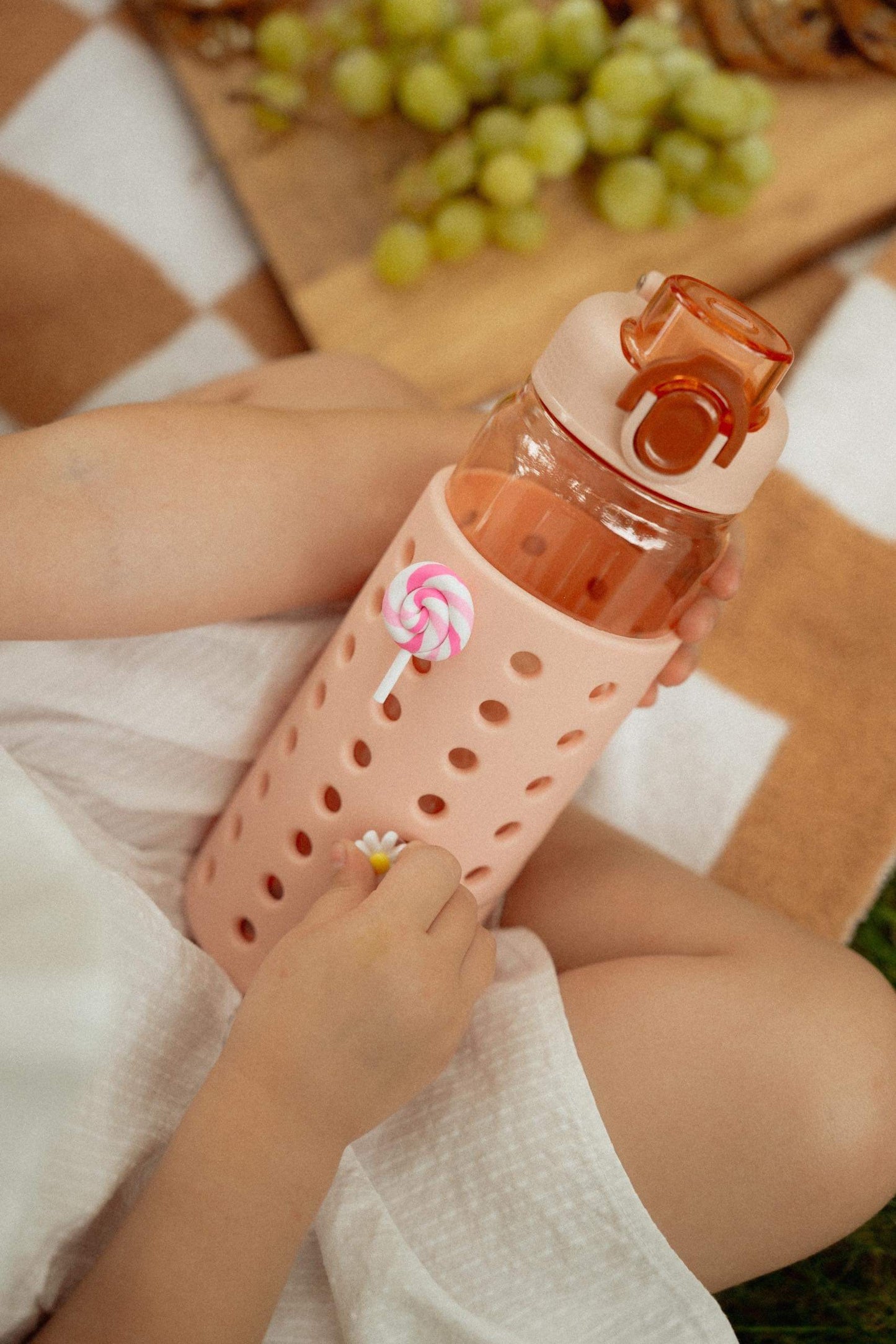 Pink 24oz Water Bottle with Pink Sleeve